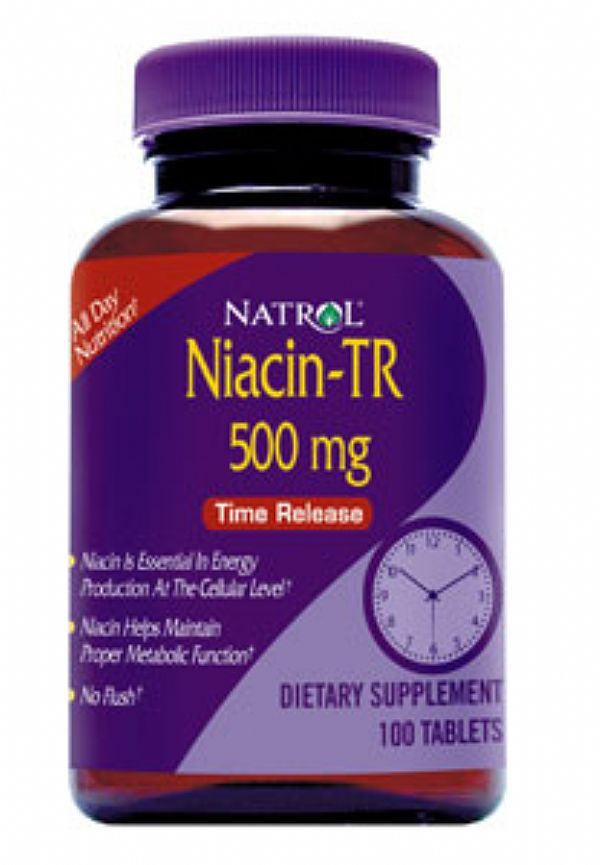 Vitamina B-3 - Niacina TR - 500 mg